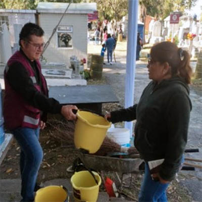 Estima Gobierno de la Ciudad más de 20 mil visitantes al Panteón Municipal por Día de las Madres