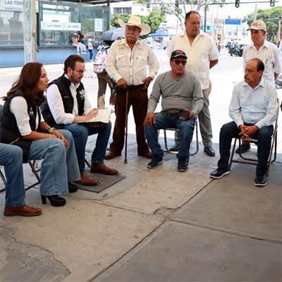 Privilegió Gobierno de la Ciudad el diálogo con ejidatarios de San Baltazar Campeche