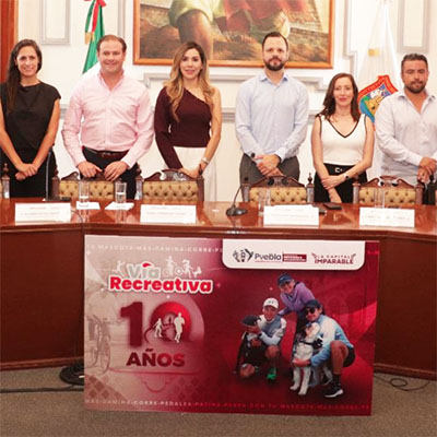 Gobierno de la Ciudad conmemora el 10mo. Aniversario de la Vía Recreativa