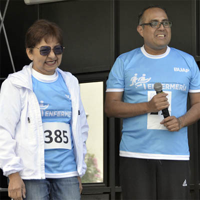 Celebra la BUAP carrera por el Día Internacional de la Enfermería