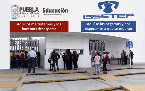 Las injusticias del fondo de pensiones del ISSSTEP, y las docenas de maestros que mueren esperando su jubilación