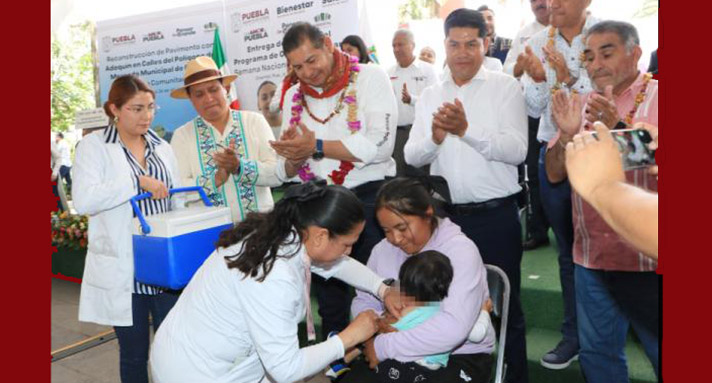 Semana Nacional de Salud supera metas con aplicación de 2.6 millones de vacunas