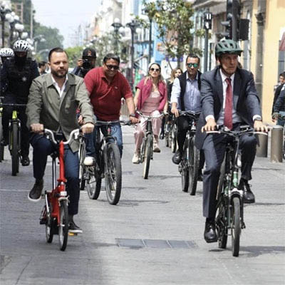Encabeza Pepe Chedraui rodada en conmemoración de la Semana de la Bicicleta