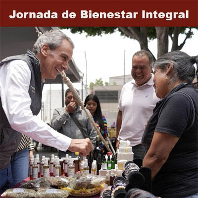 Participaron mujeres de San Baltazar Campeche en Jornada de Bienestar Integral del Gobierno de la Ciudad