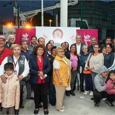 Inaugura Pepe Chedraui modernización total del alumbrado público en Tres Cruces