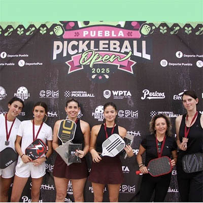 La capital hace historia con el Torneo Puebla Pickleball Open 2025