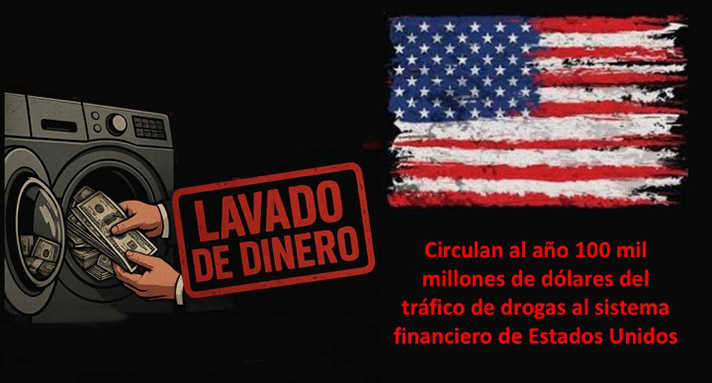 Aunque fluyen 100 mil mdd anuales del narco, EU no indaga a sus bancos