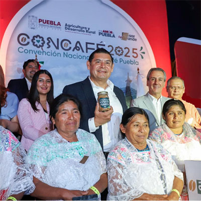 De Puebla al mundo, nace café soluble “5 de Mayo”, compromiso cumplido a cafeticultores