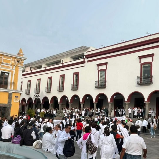 Gobierno estatal reitera disposición al diálogo con trabajadores sindicalizados de salud