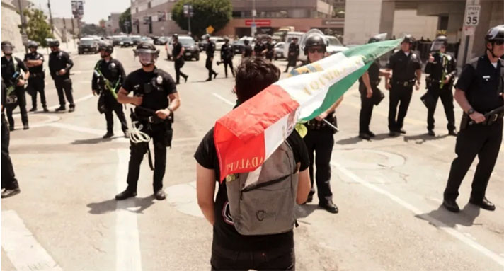 Imponen toque de queda nocturno en partes del centro de Los Ángeles
