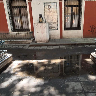 Recupera Gobierno de la Ciudad plazuela “Sor Juana Inés de la Cruz”
