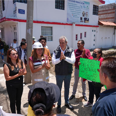 Fortalece Pepe Chedraui infraestructura vial en la Junta Auxiliar Ignacio Romero Vargas