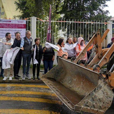 Arranca Pepe Chedraui rehabilitación vial en la unidad habitacional Loma Bella