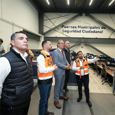 Encabeza Pepe Chedraui supervisión en el Centro de Monitoreo Semafórico de la capital