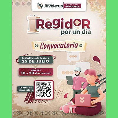 Invita IJMP a participar en “Regidor por un Día”