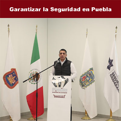 La seguridad de Puebla está garantizada: Pepe Chedraui