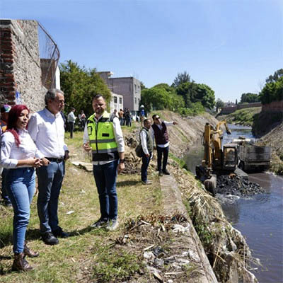 Fortalece Pepe Chedraui atención a barrancas y ríos de la capital