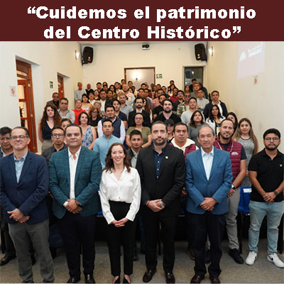 Gobierno de la Ciudad: taller “Cuidemos el patrimonio” para empresarios del Centro Histórico