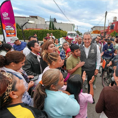 Con Puebla Brilla, Pepe Chedraui ha beneficiado a más de 350 mil habitantes