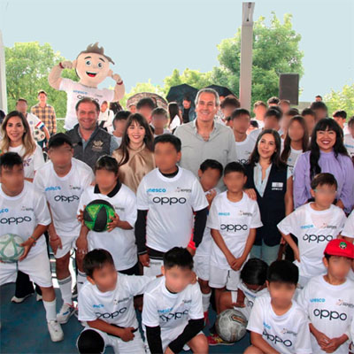 Pepe Chedraui, OPPO y UNESCO se unen a favor de la niñez y juventud de la capital poblana