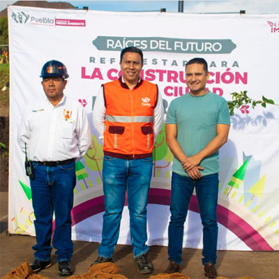 Gobierno de la Ciudad realiza acciones de producción de composta para reforestación en Puebla