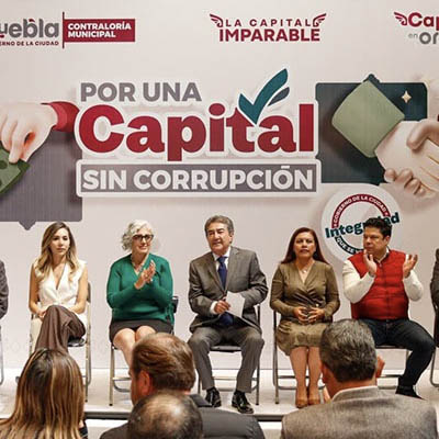 Impulsa Gobierno de la Ciudad campaña “Por una Capital sin Corrupción”