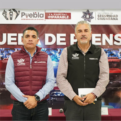Fortalece SSC estrategias de seguridad en la capital y sus 17 juntas auxiliares
