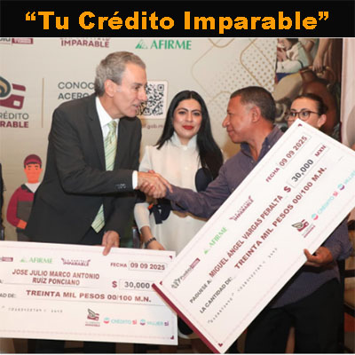 Gobierno de la Ciudad entrega cheques de “Tu Crédito Imparable” para micro, pequeñas y medianas empresas