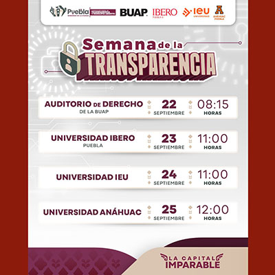 Semana de la Transparencia: Reafirma Gobierno de la Ciudad la rendición de cuentas