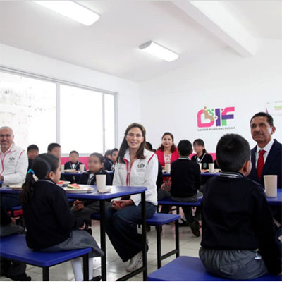 Inaugura SMDIF desayunador escolar en la Primaria Salvador Allende
