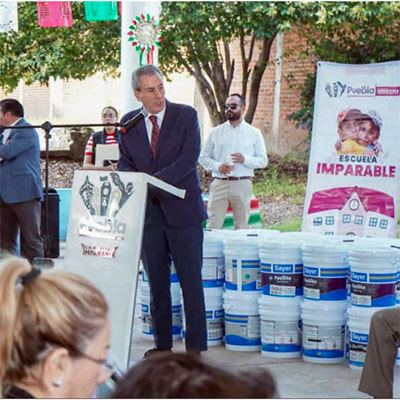 Refuerza Gobierno de la Ciudad, infraestructura educativa con el programa Escuela Imparable