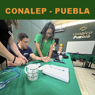 Fortalece Conalep Puebla capacitación en primeros auxilios