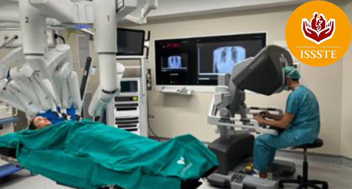 ISSSTE impulsa plan de cirugía robótica con cinco nuevos robots Da Vinci