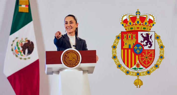 Sheinbaum saluda el reconocimiento de España por los agravios en la Conquista