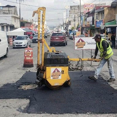 Campaña Capitalina Bacheando Puebla: fortalece la infraestructura vial en el norte de la ciudad