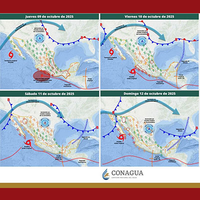 Se esperan tormentas dispersas y rachas de viento, toma precauciones: Gobierno de la Ciudad