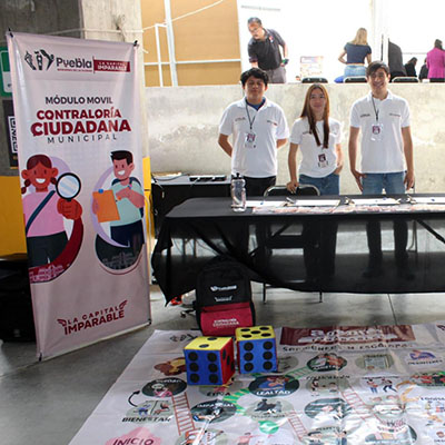 Participa Gobierno de la Ciudad en la 5ª Feria de Prácticas Profesionales, Servicio Social y Bolsa de Trabajo de la UVP