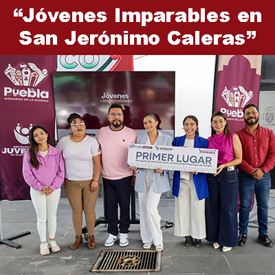 “Jóvenes Imparables en Juntas Auxiliares” llegó a San Jerónimo Caleras