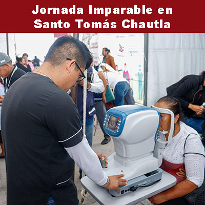 Acerca Gobierno de la Ciudad módulos de atención con Jornada Imparable en Santo Tomás Chautla
