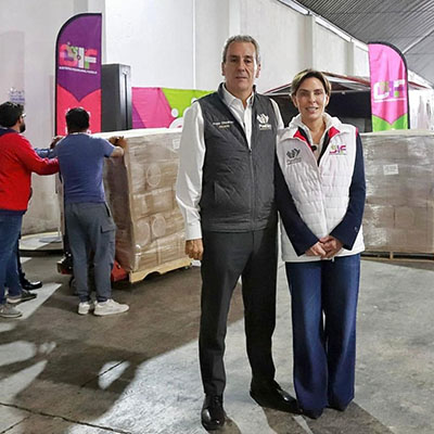 Gobierno de la Ciudad envía apoyo alimentario a familias afectadas por la tormenta tropical Raymond