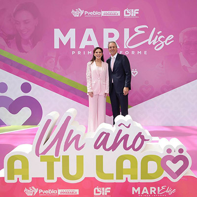 En Puebla sabemos servir, ser solidarios y sabemos que un mejor futuro es posible”: MariElise Budib