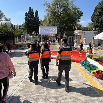 Realiza Gobierno de la Ciudad inspecciones en panteones municipales ante la afluencia de visitantes