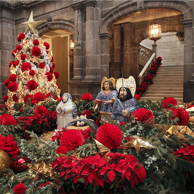 Invita Gobierno de la Ciudad a disfrutar del Nacimiento de talavera en Palacio Municipal