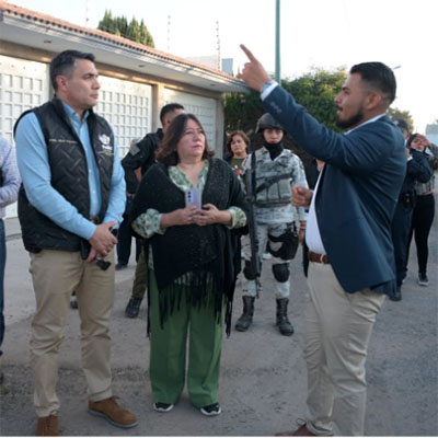 Refuerza SSC construcción de entornos de paz, atendiendo inquietudes de colonos