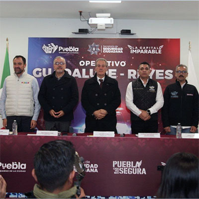 Mantiene SSC despliegue de operativos para generar entornos de paz en la capital de Puebla