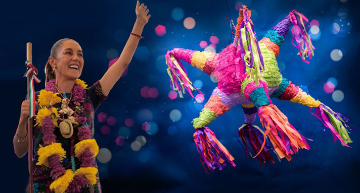 Trabajaré “en cuerpo y alma” por bienestar de mexicanos: Sheinbaum en mensaje de fin de año