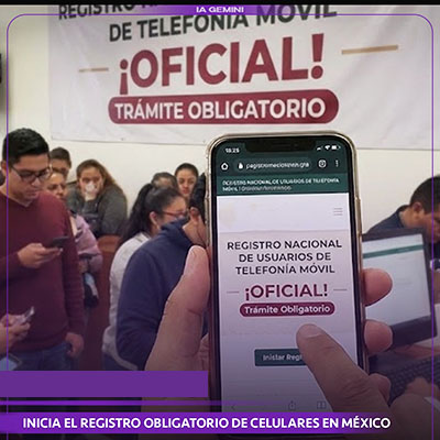 Arranca este viernes registro obligatorio de celulares