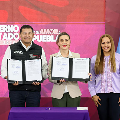 Gobierno del Estado de Puebla lidera protección de género con ONU Mujeres