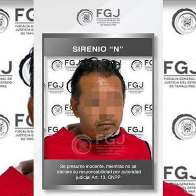 Detienen a Sirenio N, padrastro de la menor embarazada en Tamaulipas