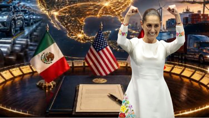 México lidera superávits comerciales con Estados Unidos en julio